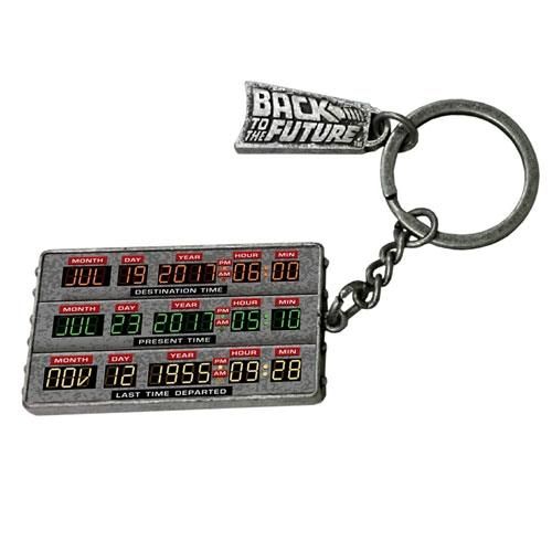 Back to the Future II Metal Keychain Time Control 2017 SDCC Convention Exclusive 7 cm Factory Entertainment