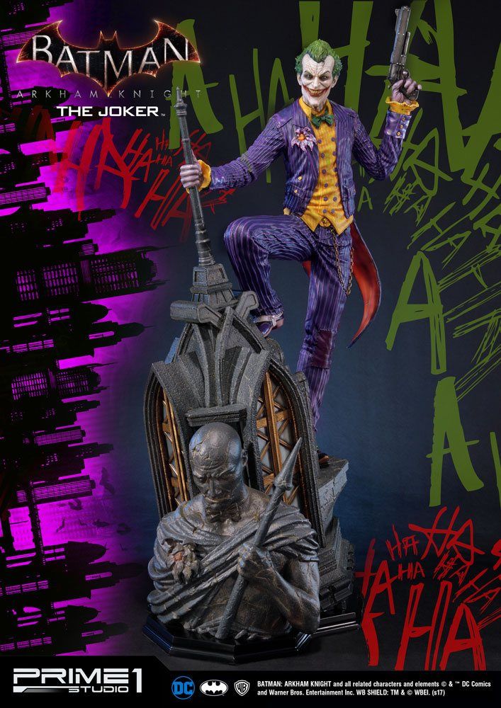 Batman Arkham Knight Soška The Joker 84 cm Prime 1 Studio