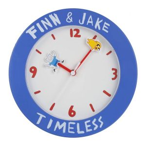 Adventure Time Nástěnná Hodiny Finn & Jake