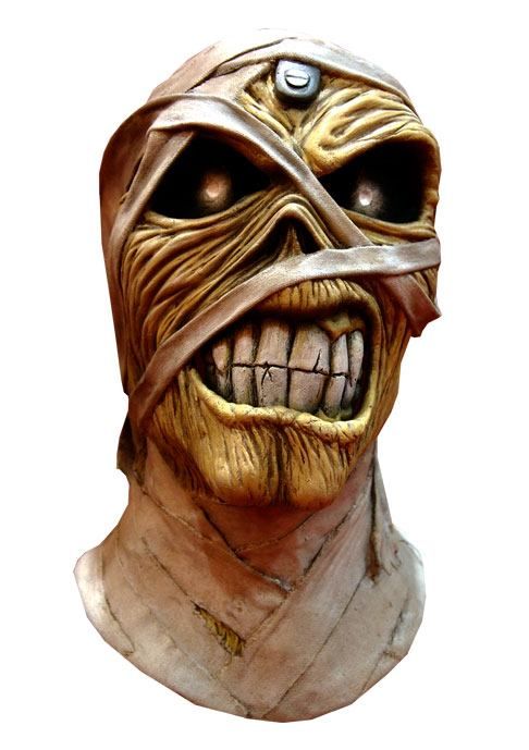 Iron Maiden Latex Mask Powerslave Mummy Trick Or Treat Studios