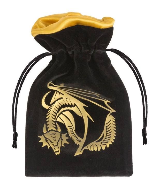 Dragon Dice Bag black & golden Q Workshop