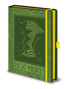 Rick and Morty Premium Poznámkový Blok A5 Face 2 Face