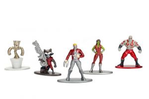 Marvel Comics Nano Metalfigs Kov. Mini Figures 5-Pack Guardians of the Galaxy 4 cm