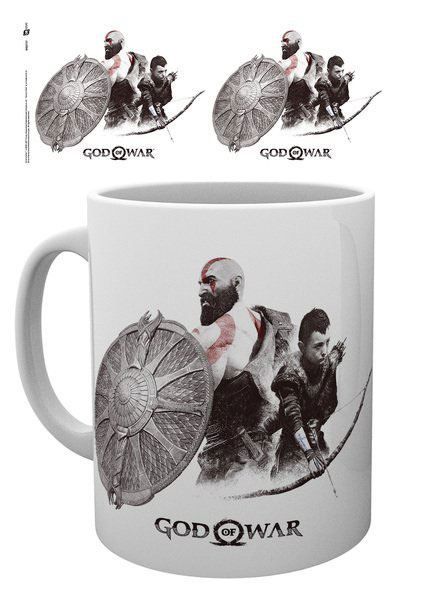God of War Hrnek Kratos and Atreus GB eye