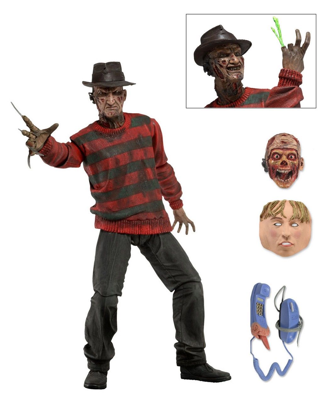 Nightmare on Elm Street Akční Figure 30th Anniversary Ultimate Freddy Krueger 18 cm NECA