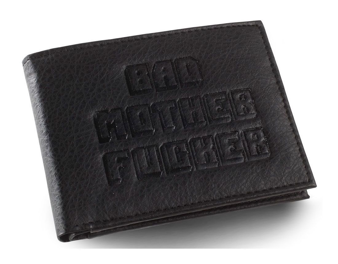 Bad Mother Fucker Peněženka Black Logo Embossed BMF