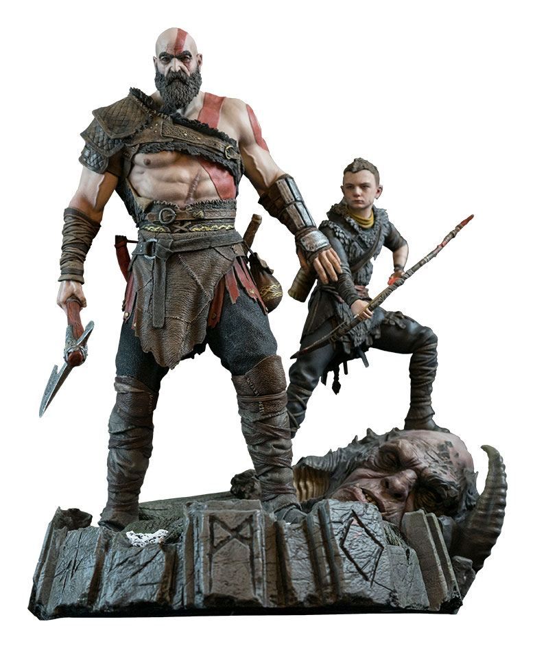 God of War 2018 Soška Kratos & Atreus 38 cm Sony