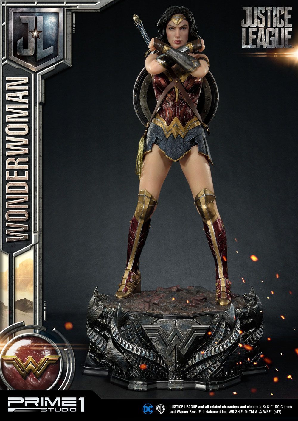 Justice League Soška Wonder Woman 85 cm Prime 1 Studio