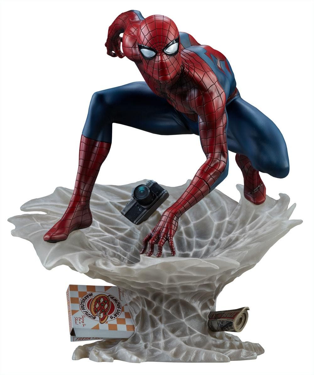 Marvel Comics Mark Brooks Artist Series Soška Spider-Man 30 cm Sideshow Collectibles