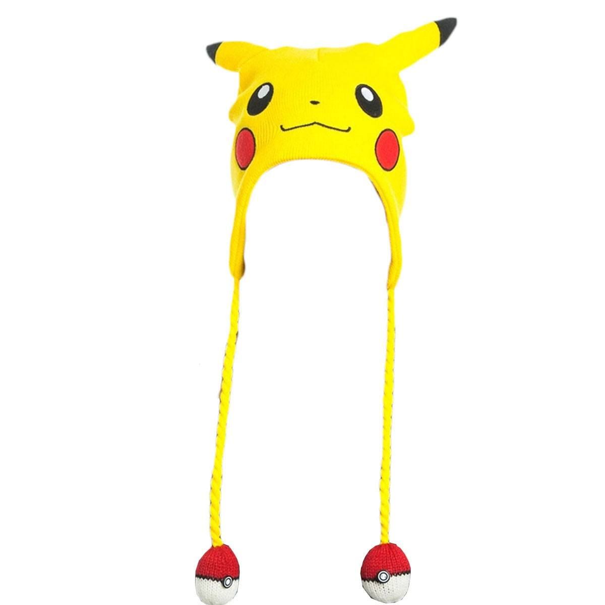Pokemon Ski Čepice Yellow Laplander Pikachu Difuzed