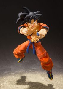 Dragon Ball Z S.H. Figuarts Akční Figure Son Goku (A Saiyan Raised On Earth) 14 cm