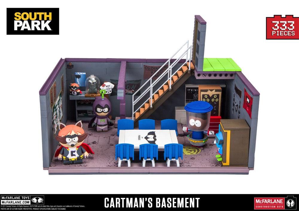 South Park Deluxe Construction Set Cartman's Basement McFarlane Toys