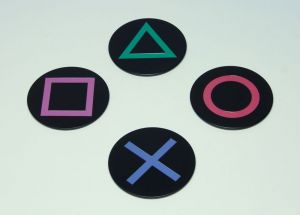PlayStation Podtácky 4-Pack Icons