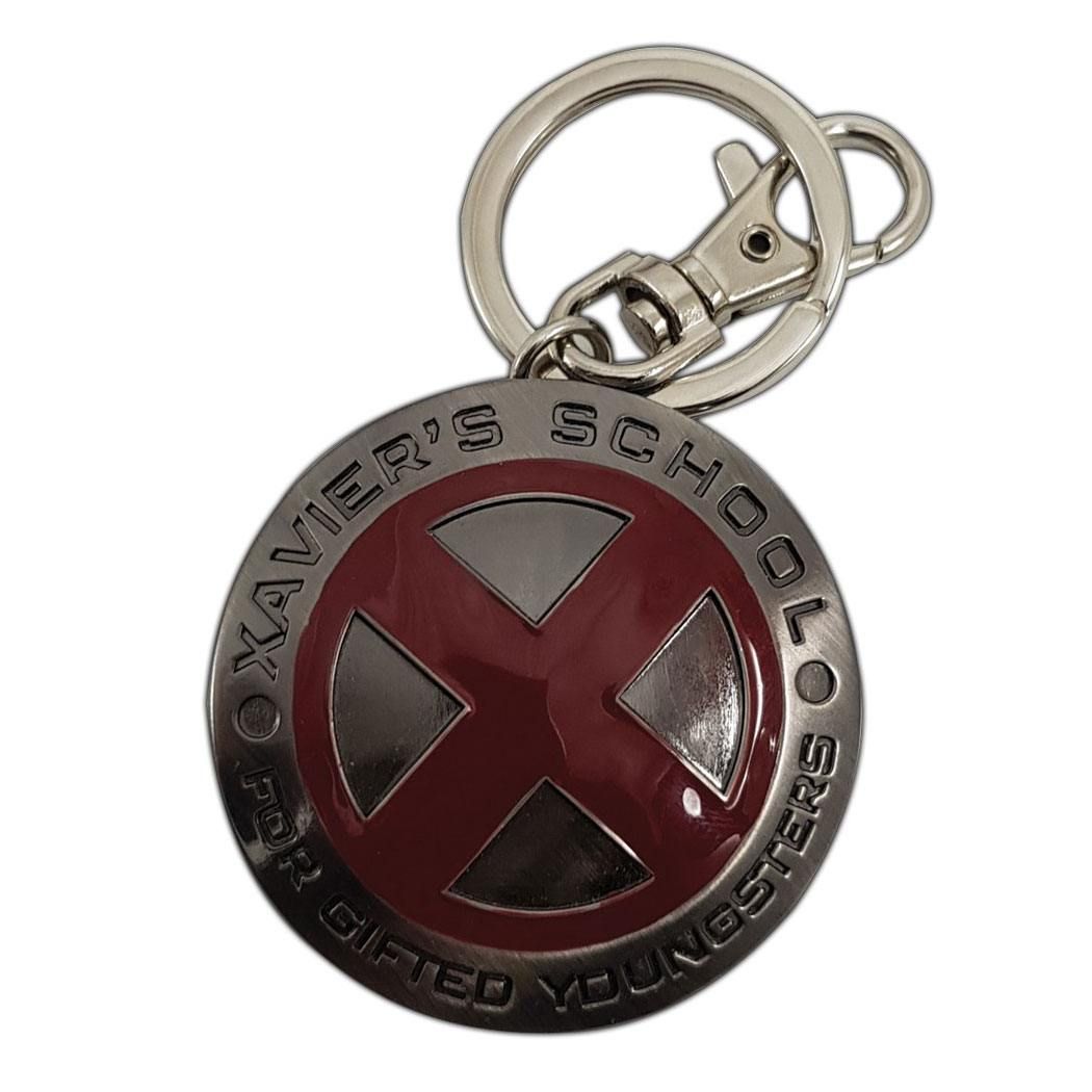 Marvel Comics Metal Keychain X-Men Logo Semic