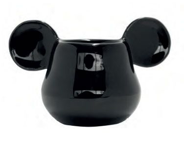 Mickey Mouse 3D Eggcup Black Joy Toy
