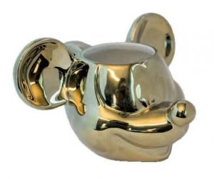 Mickey Mouse Deluxe 3D Hrnek Gold