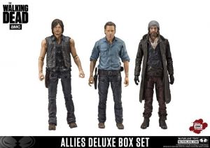 The Walking Dead TV Verze Akční Figure 3-pack Allies 13 cm