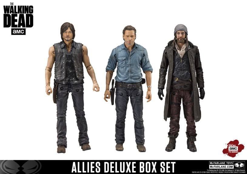 The Walking Dead TV Verze Akční Figure 3-pack Allies 13 cm McFarlane Toys