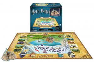 Harry Potter 4D Large Puzzle The Wizarding World (800 pieces)