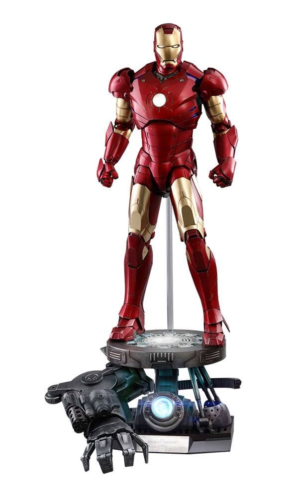 Iron Man QS Series Akční Figure 1/4 Iron Man Mark III Deluxe Verze 48 cm Hot Toys