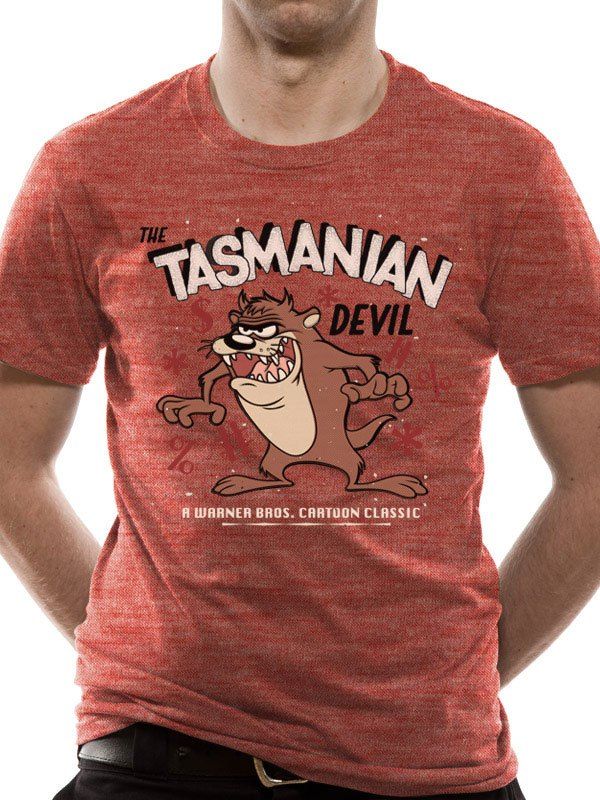 Looney Tunes Tričko Tasmanian Devil Velikost L CID