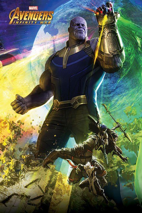 Avengers Infinity War Plakát Pack Thanos 61 x 91 cm (5) Pyramid International