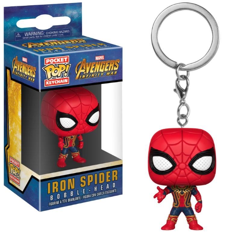 Avengers Infinity War Pocket POP! vinylová Keychain Iron Spider 4 cm Funko