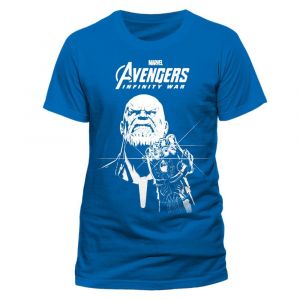Avengers Infinity War Tričko Blue Thanos Velikost XL