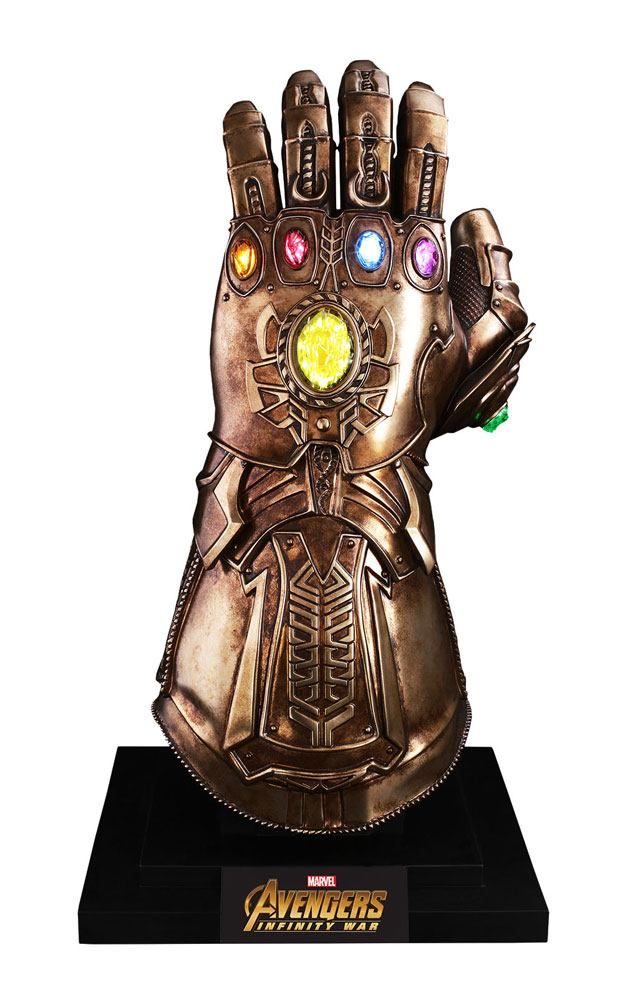 Avengers Infinity War Životní Velikost Masterpiece Replika 1/1 Infinity Gauntlet 68 cm Hot Toys