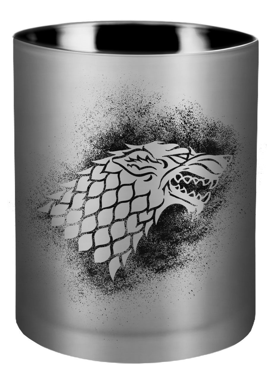 Game of Thrones Glass Candle House Stark 8 x 9 cm Insight Editions