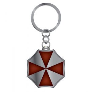 Resident Evil Metal Keychain Umbrella Corp 7 cm