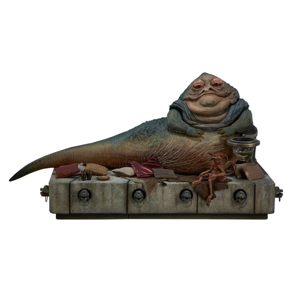 Star Wars Episode VI Akční Figure 1/6 Jabba the Hutt & Throne Deluxe 34 cm Sideshow Collectibles