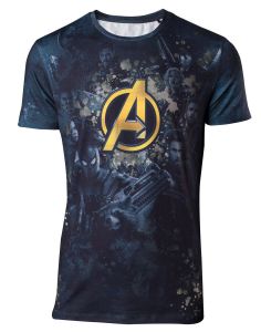 Avengers Infinity War Sublimation Tričko All Over Team  Velikost S