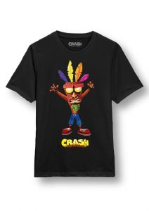 Crash Bandicoot Tričko Aku Aku Velikost S