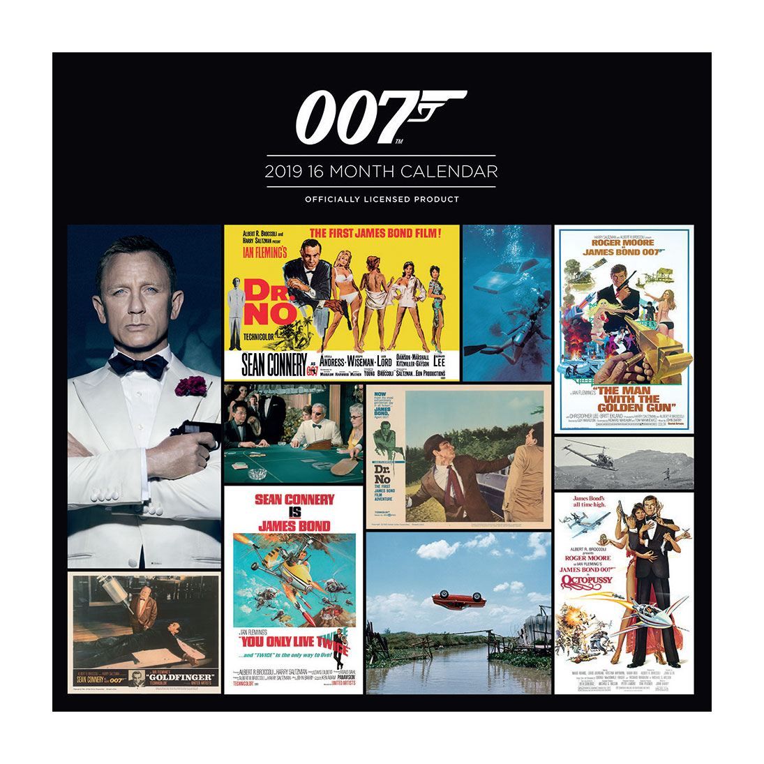 James Bond Kalendář 2019 Pyramid International