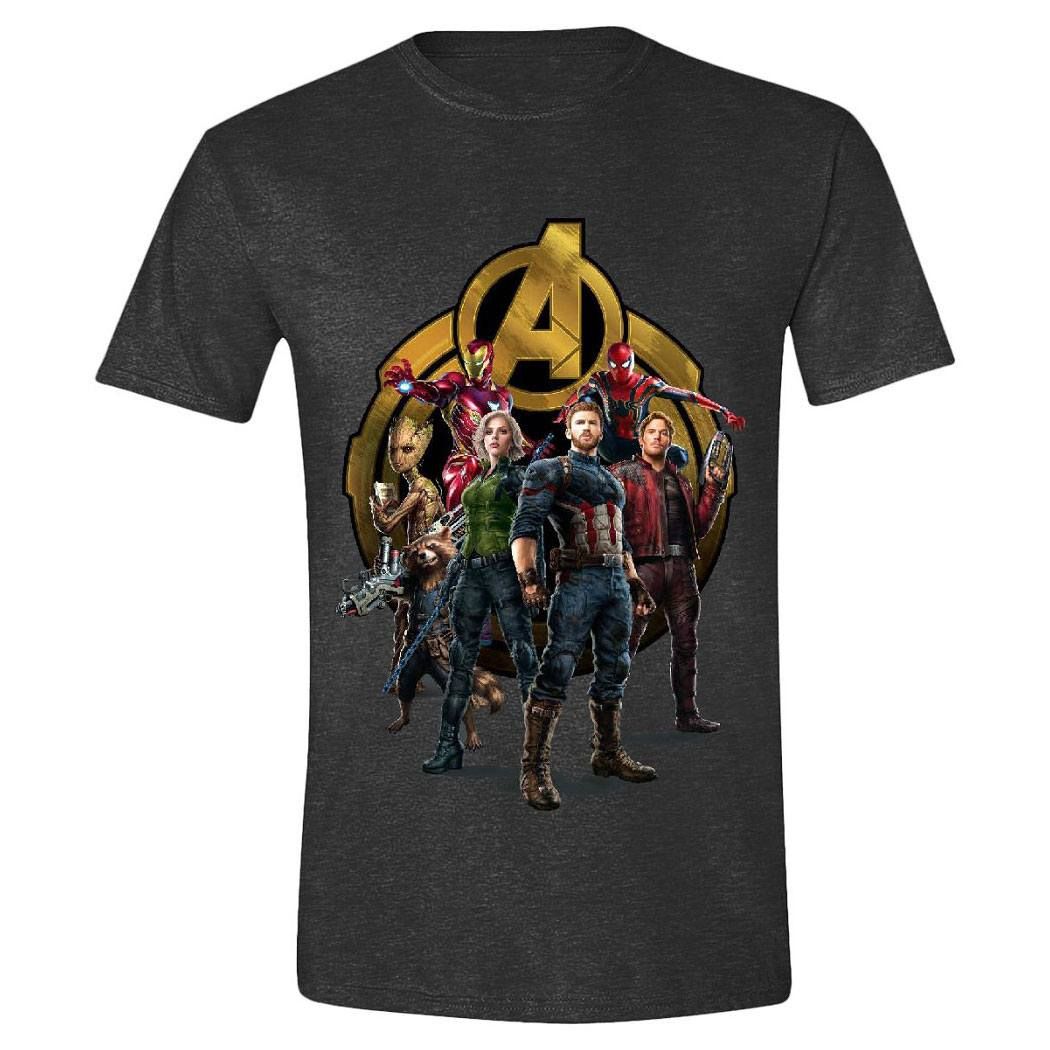 Avengers Infinity War Tričko Characters Posing Velikost L PCM