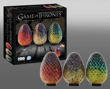 Game of Thrones 3D Puzzle Dragon Eggs (240 pieces) 4D Cityscape