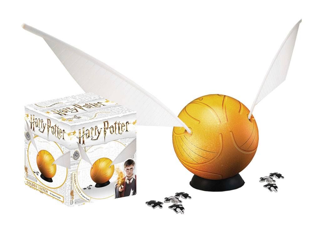 Harry Potter 3D Puzzle Golden Snitch (64 pieces) 4D Cityscape