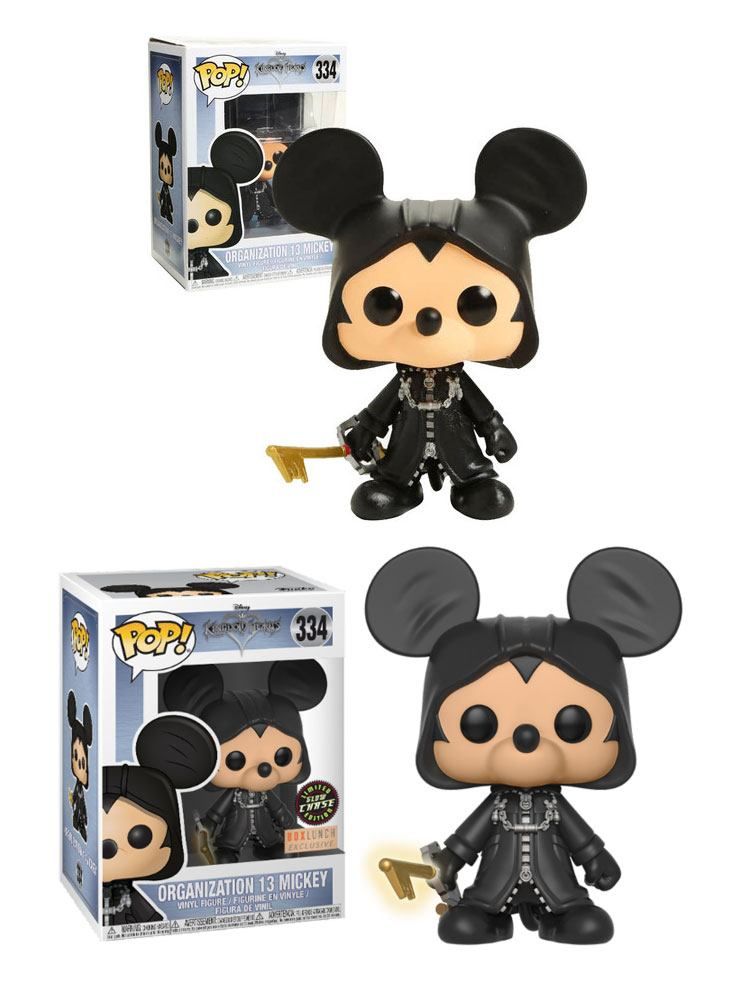 Kingdom Hearts POP! Disney Figures Organization 13 Mickey 9 cm Sada (6) Funko