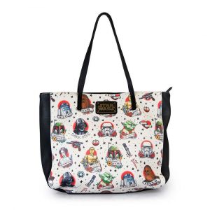 Star Wars by Loungefly Tote Bag Tattoo Flash Print