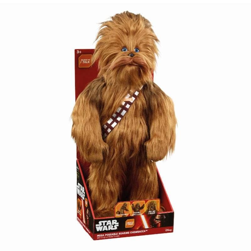Star Wars Mega Poseable Talking Plyšák Figure Roaring Chewbacca 61 cm Anglická Verze Undergroundtoys