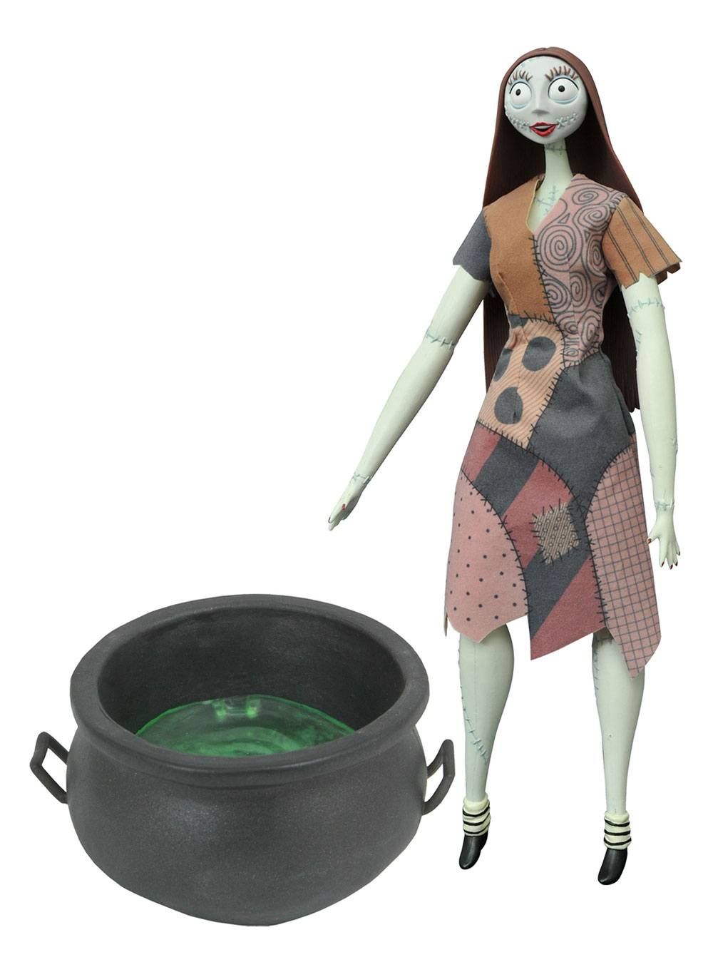 Nightmare before Christmas Deluxe Coffin Doll Cauldron Sally 36 cm Diamond Select
