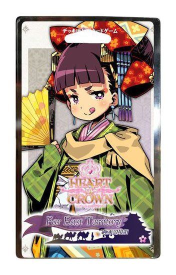 Heart of Crown Deck-Building Card Game Expansion Far East Territory Anglická Verze Japanime Games