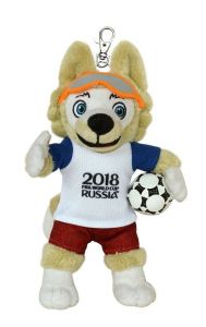 2018 FIFA World Cup Plyšák Figure Zabivaka 18 cm