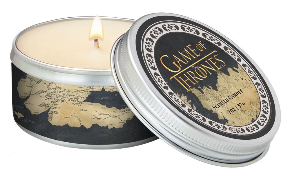 Game of Thrones Tin Candle Westeros (2 oz. / 60 ml) Insight Editions