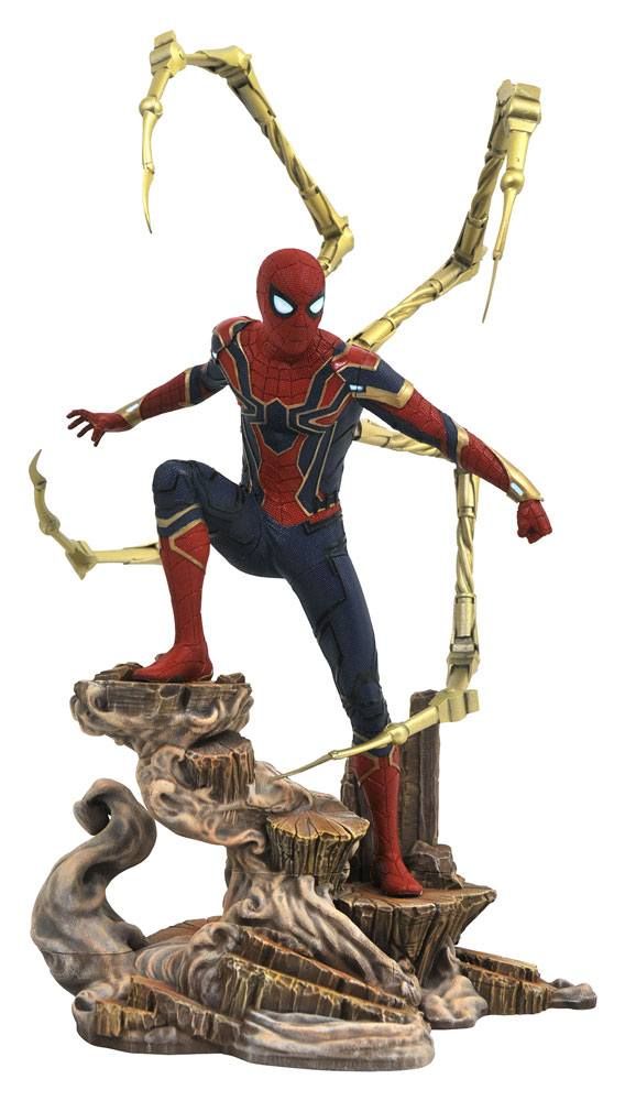 Avengers Infinity War Marvel Movie Gallery PVC Soška Iron Spider-Man 23 cm Diamond Select