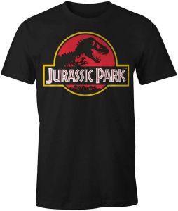 Jurassic Park Tričko Classic Logo  Velikost S