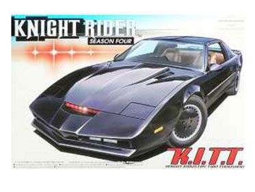 Knight Rider Plastic Modelkit 1/24 Pontiac Transam Knight Rider K.I.T.T. Season 4 Aoshima