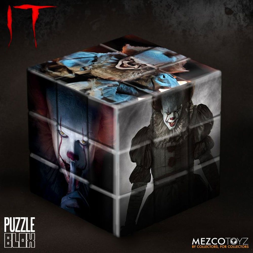 Stephen King's It 2017 Puzzle Blox Puzzle Cube Pennywise 9 cm Mezco Toys