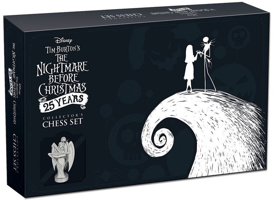Nightmare before Christmas Šachy Collector's Set 25 Years USAopoly